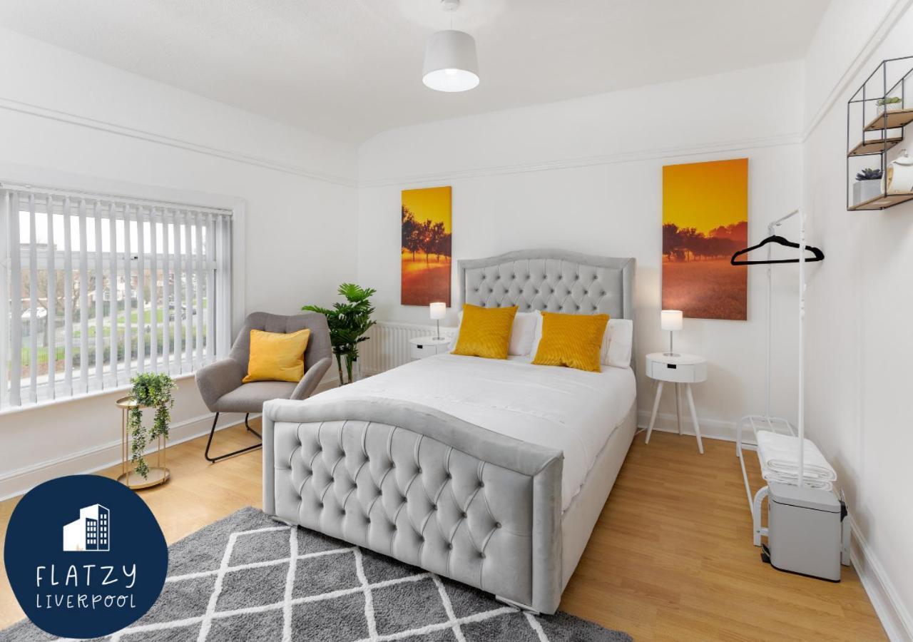 Flatzy - 6 Bed Oasis Close To Football Stadiums Liverpool Eksteriør bilde