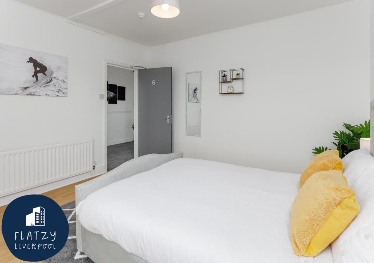Flatzy - 6 Bed Oasis Close To Football Stadiums Liverpool Eksteriør bilde