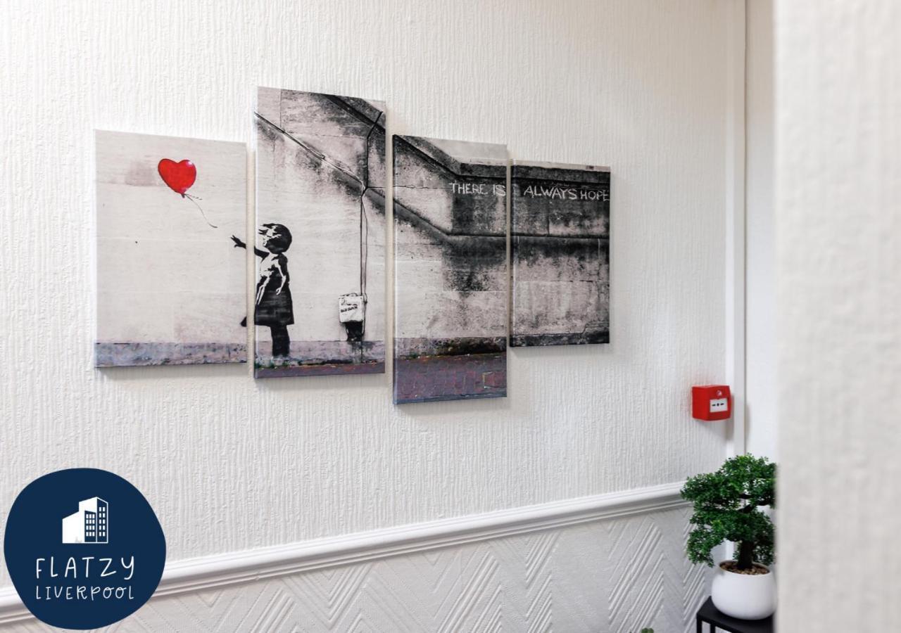 Flatzy - 6 Bed Oasis Close To Football Stadiums Liverpool Eksteriør bilde